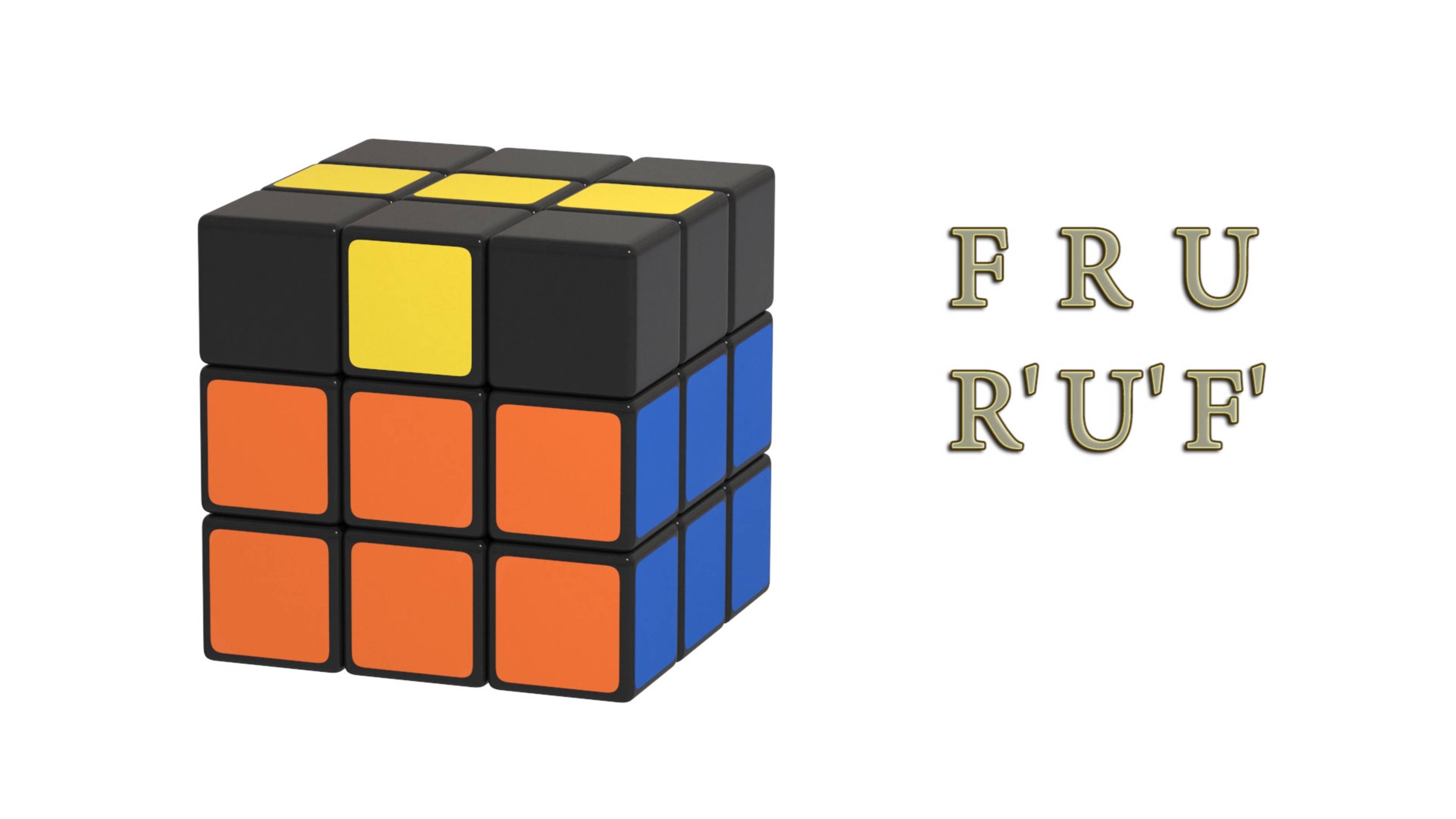 Жёлтый крест: Сборка из «линии» | Шаг 4