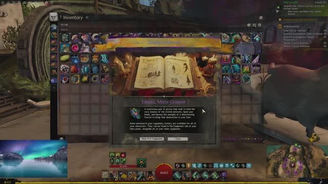 Guild Wars 2 Incursive Investigation legendary glovs смотреть онлайн