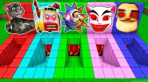 ВЫБЕРИ ПРАВИЛЬНЫЙ ПОДВАЛ АВТОБУС ПОЖИРАТЕЛЬ ПРИВЕТ СОСЕД ГОВОРЯЩИЙ ТОМ АНЖЕЛА СОЛНЦЕ В МАЙНКРАФТ