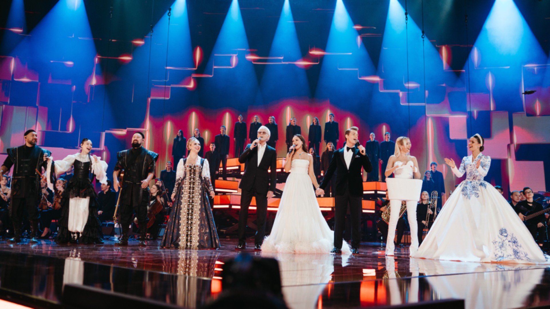 Номер-перфоманс от страны-организатора «Интервидения’25» смотреть онлайн