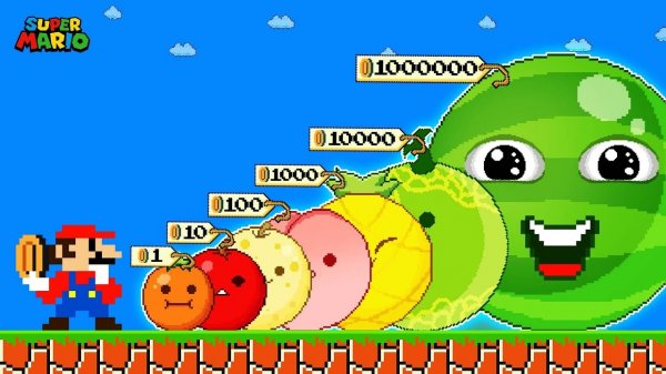 🎮🍉 Улетный выпуск! Как покупка арбуза превратила уровень Mario в лабиринт приключений!