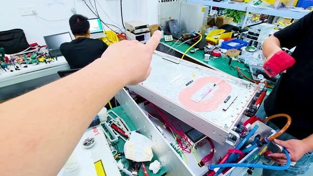 Обучение по диагностики и ремонту лазерных источников Raycus Anlaser