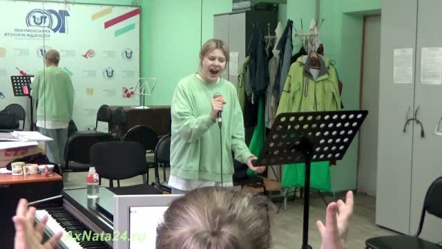 Небеса 4-я часть. Микстовый звук Анастасия Щелканова. Эстрадное пение. Уроки