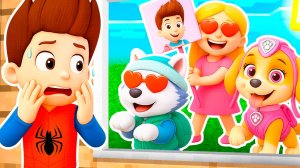 ФАНАТКИ ВЛЮБИЛИСЬ в РАЙДЕРА ЧЕЛОВЕКА ПАУКА ЩЕНЯЧИЙ ПАТРУЛЬ В МАЙНКРАФТ МУЛЬТИК