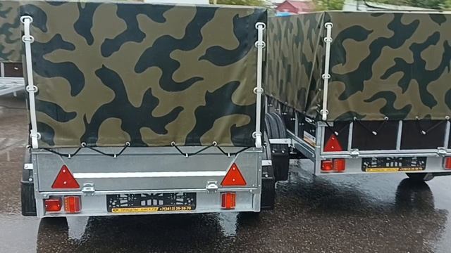 Прицеп ОСА 3028S1, тент 700мм