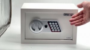 Видеоинструкция сейф KUVERT 20ELB/WH