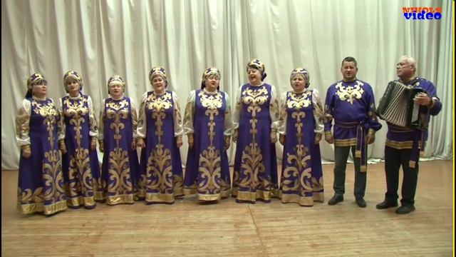 Народный фольклорный коллектив "ГОРИЦВЕТ" "За синей речкою" (муз. Ильи Ряполова, сл. Ирины Скибиной) смотреть онлайн