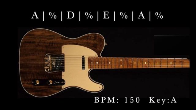 Honky Tonk Country Blues Guitar Backing Track in A смотреть онлайн