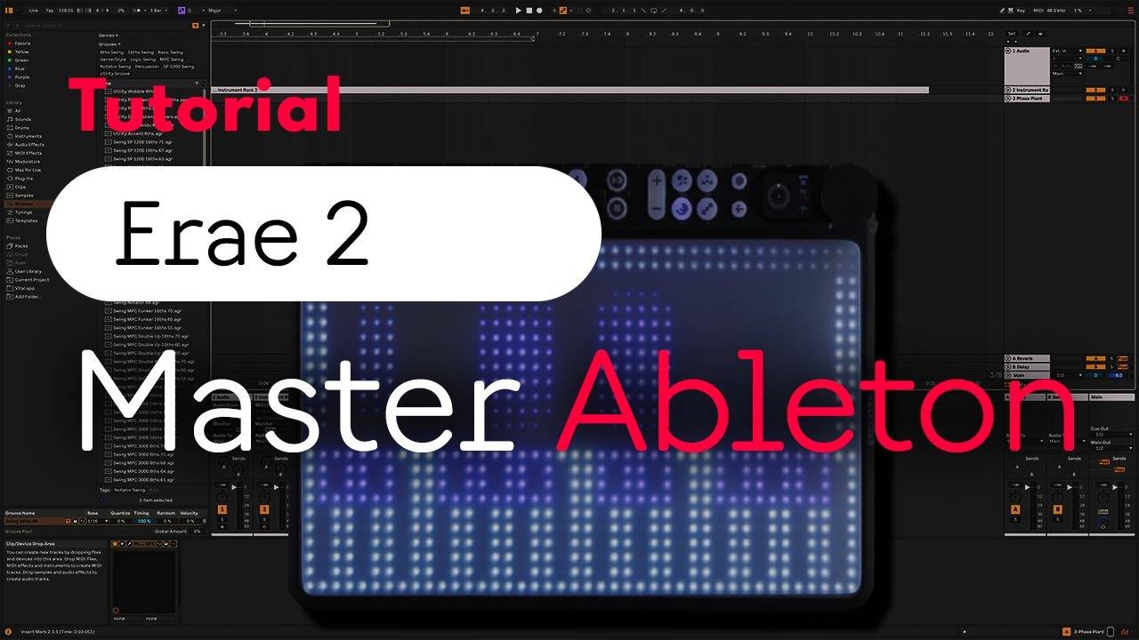 Embodme Erae 2 x Ableton Live: Custom Layouts, Expressivity and Program Changes