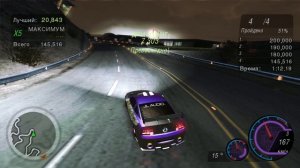 DRIFT на FORD MUSTANG GT