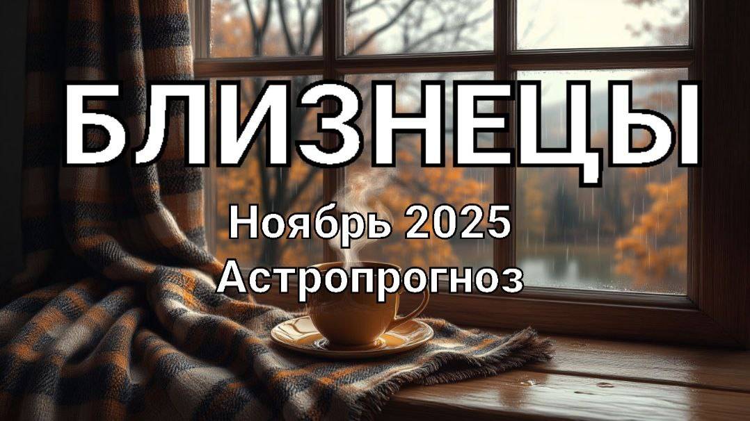 БЛИЗНЕЦЫ. Ноябрь 2025 год. Астропрогноз смотреть онлайн