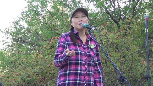 Дулма Сергиенко на фестивале "Малахов Камень - 24" (Недвиговка, 13.09.2025 г.)