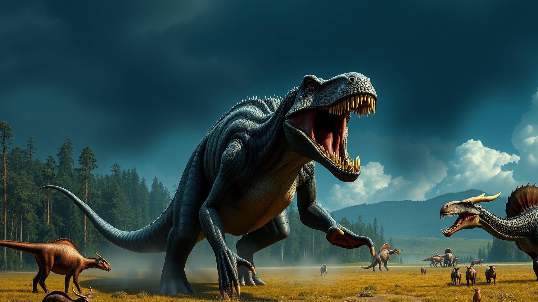 Интересные факты о динозаврах. Как ВЫГЛЯДЕЛА Земля до динозавров.