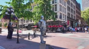 🇨🇦 Ванкувер, Канада - летняя пешеходная экскурсия по Гастауну / 2025