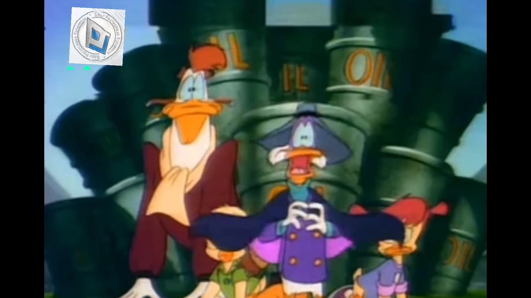 Мой первый из мультфильмов детства, ещë когда я ходил в садик. Чëрный плащ. смотреть онлайн