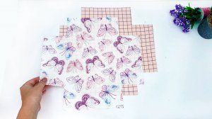 Сшейте легко очаровательную корзинку всего из двух отрезков ткани