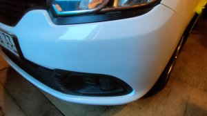 Ремонт переднего бампера Рено Логан 2