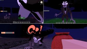 ВСЕ КАТСЦЕНЫ И СКРИМЕРЫ С ДЕМОНИЧЕСКИМ БАРАНОМ в 99 ночей в лесу Роблокс | ТОП ИГРЫ