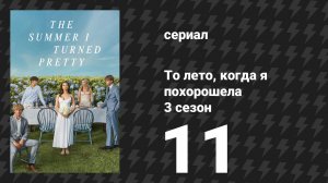То лето, когда я похорошела 3 сезон 11 серия «Наконец-то» (сериал, 2025)