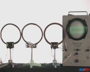 Физика. Опыты. Взаимосвязь между магнитным и электрическим полями