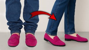 Экспресс-метод за 2 минуты / Как укоротить джинсы