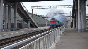 Тепловоз 2ТЭ116У-0025. Медведящее ведро с болтами.