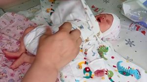 утро с селиконовым реборном