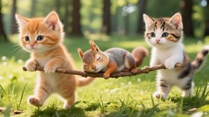 РЫЖИЙ КОТИК И ЕГО БРАТИК СПАСЛИ 😺🐱 БЕДНУЮ БЕЛОЧКУ! СМОТРИМ УМИЛИТЕЛЬНУЮ ИСТОРИЮ ПРО ЖИВОТНЫХ