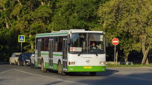 Автобус ЛиАЗ-5256.36 (АС 686 22). Покатушки по Барнаулу.