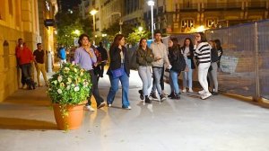 SCARING PEOPLE ON NATIONAL HOLIDAY OF SPAIN !!! BUSHMAN PRANK