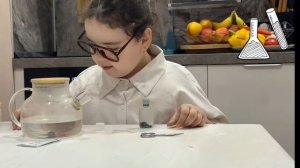 Опыты для детей. Коллоидный сад. Химические водоросли