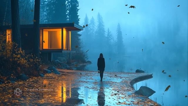 Echoes of Autumn 🌫️ Deep Chill Music Mix ~ Music for Night Walks through Empty Mind смотреть онлайн