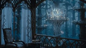 Лотлориэн - Нежная музыка из фильма Властелин колец с атмосферой ночи и дождя, фоновая музы