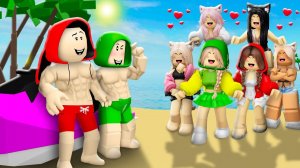 СИЛЬНЫЙ ДЖЕЙ и МАЙКИ ЗАСТРЯЛИ на ОСТРОВЕ ТОЛЬКО ДЛЯ КОШЕК | ROBLOX Брукхейвен 🏡RP