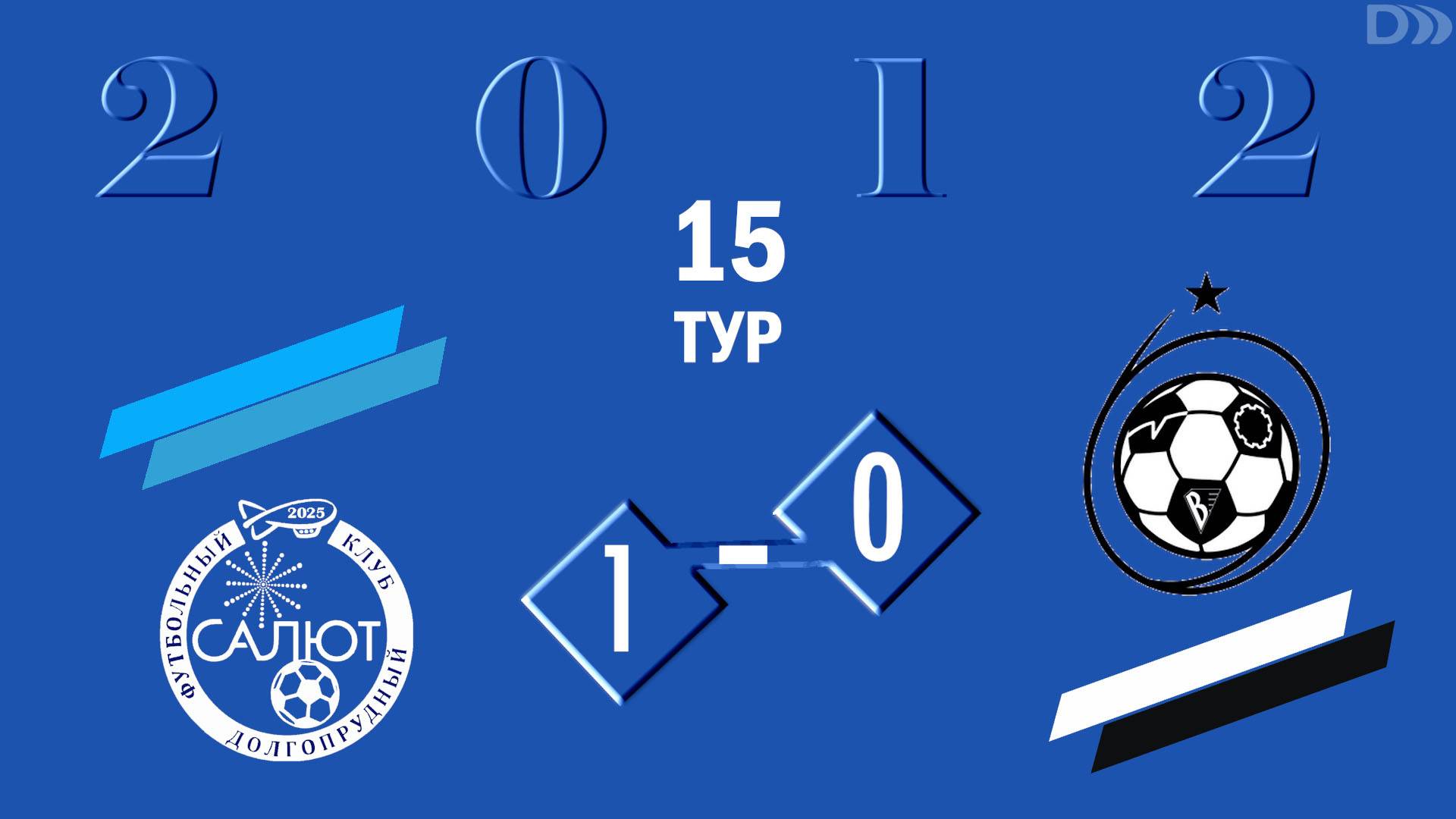 ФСК Салют 2012 1-0 СШ ЦФ (Королев) смотреть онлайн