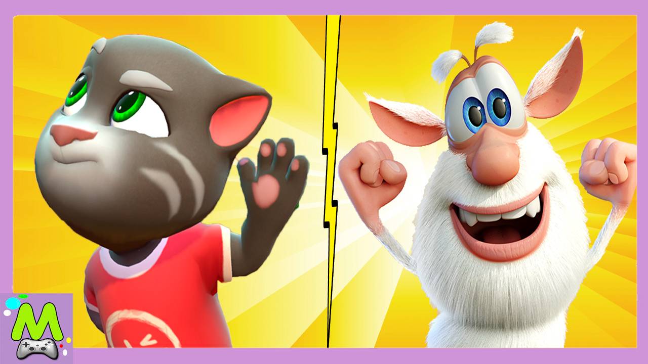 Говорящий Буба против Говорящего Тома.Кто Самый Большой Озорник.Битва Виртуальных Питомцев смотреть онлайн