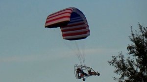 Аэрошют над деревней Афанасьево. Вязниковский район