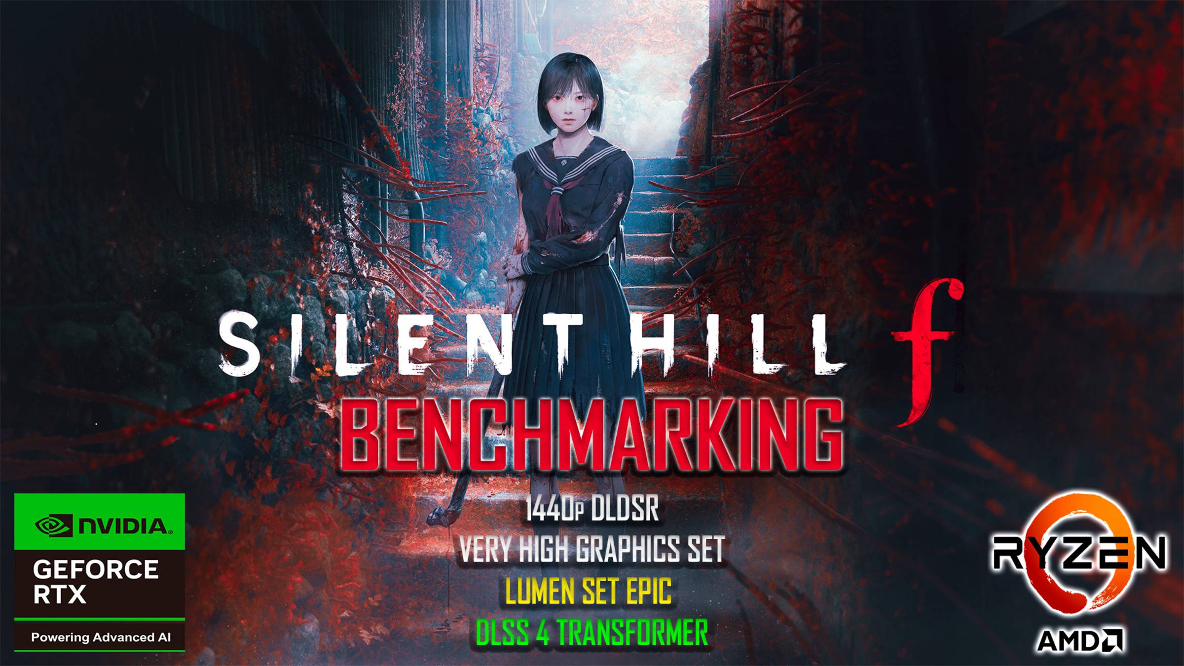 SILENT HILL f QHD RTX 3070 RAY TRACING ULTRA SET DLSS 4 | Lenovo Legion 5 смотреть онлайн