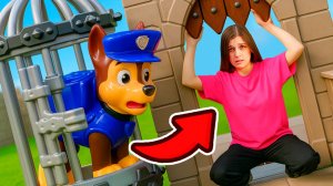 🔐🏰ВЕЛИКИЙ ПОБЕГ: Чейз и Маша ТойКлаб спасают Райдера и Щенячий патруль! 🐶