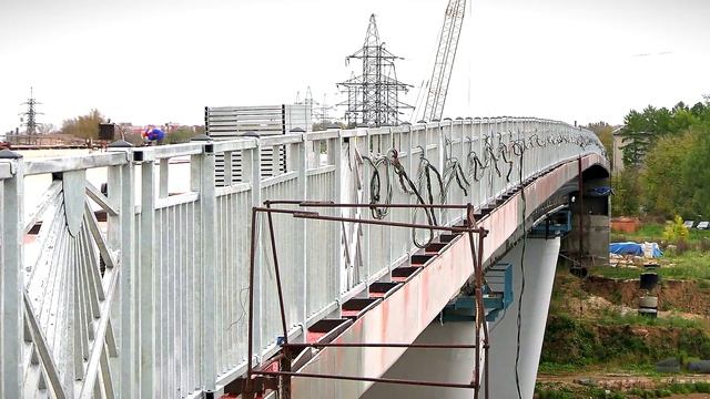 Губернатор проинспектировал ход строительства Западного моста в Твери смотреть онлайн