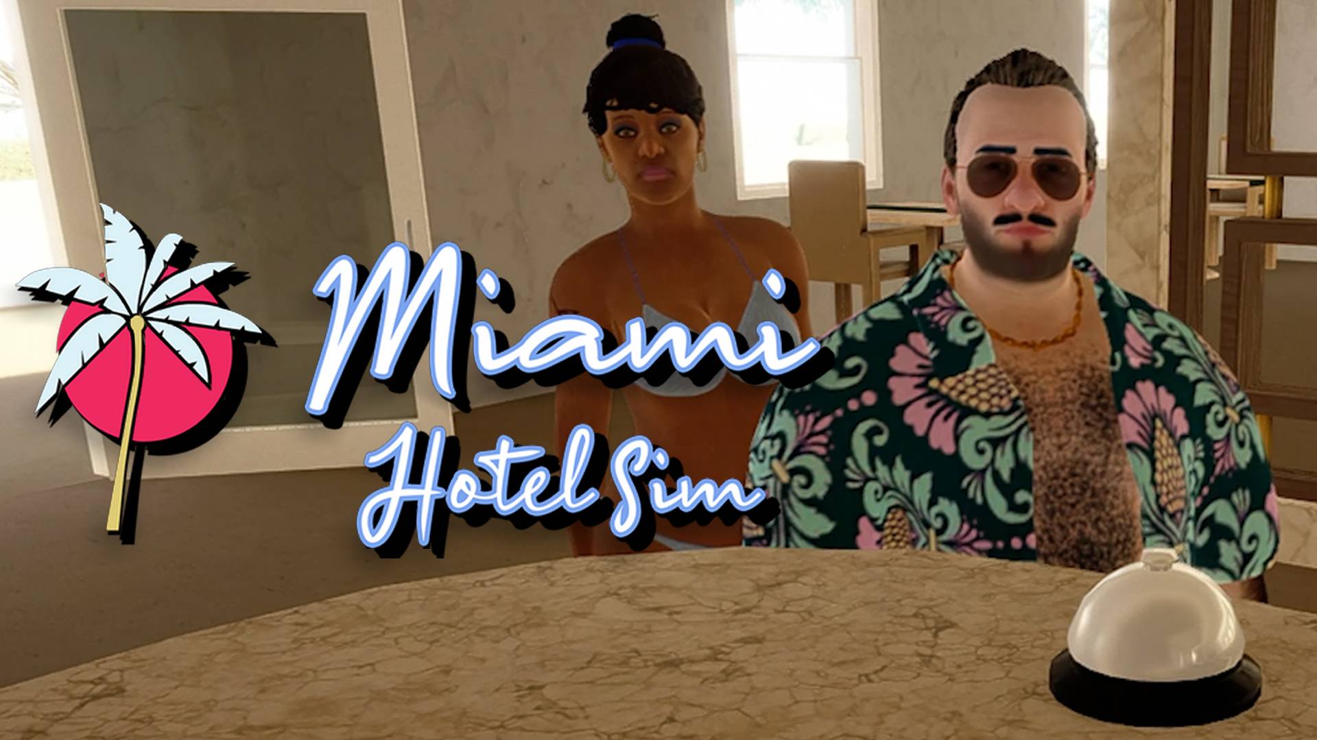 Мотель из Вайс-Сити - Miami Hotel Simulator #первыйвзгляд смотреть онлайн