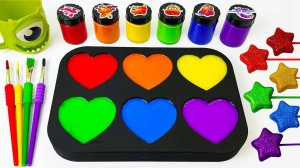 ИГРАЕМ В СЛАЙМЫ ЗАЛИВАЕМ В ФОРМУ СЕРДЕЧЕК ВИДЕО ДЛЯ ДЕТЕЙ ДЕТСКИЙ КАНАЛ ИГРАЛКИ-ЗАЛИПАЛКИ