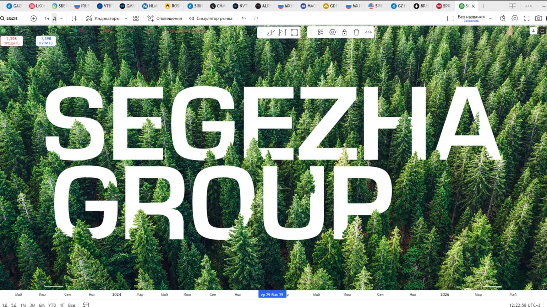 Обзор акции СЕГЕЖА.