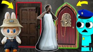 НАШЕЛ НОВЫЕ СЕКРЕТНЫЕ ДВЕРИ ИГРУШКИ ЛАБУБУ И СПРУНКОВ В ДОМЕ БАБКИ ГРЕННИ В МАЙНКРАФТ