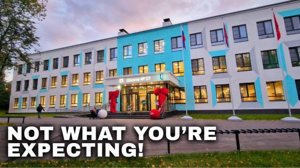 Inside a (BRAND NEW) Russian High School