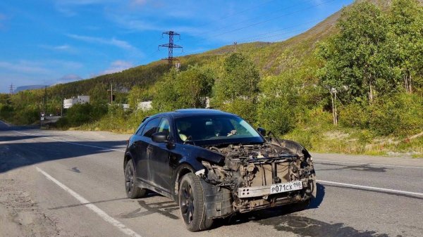 Infiniti FX на V8 по низу рынка. Первый запуск.