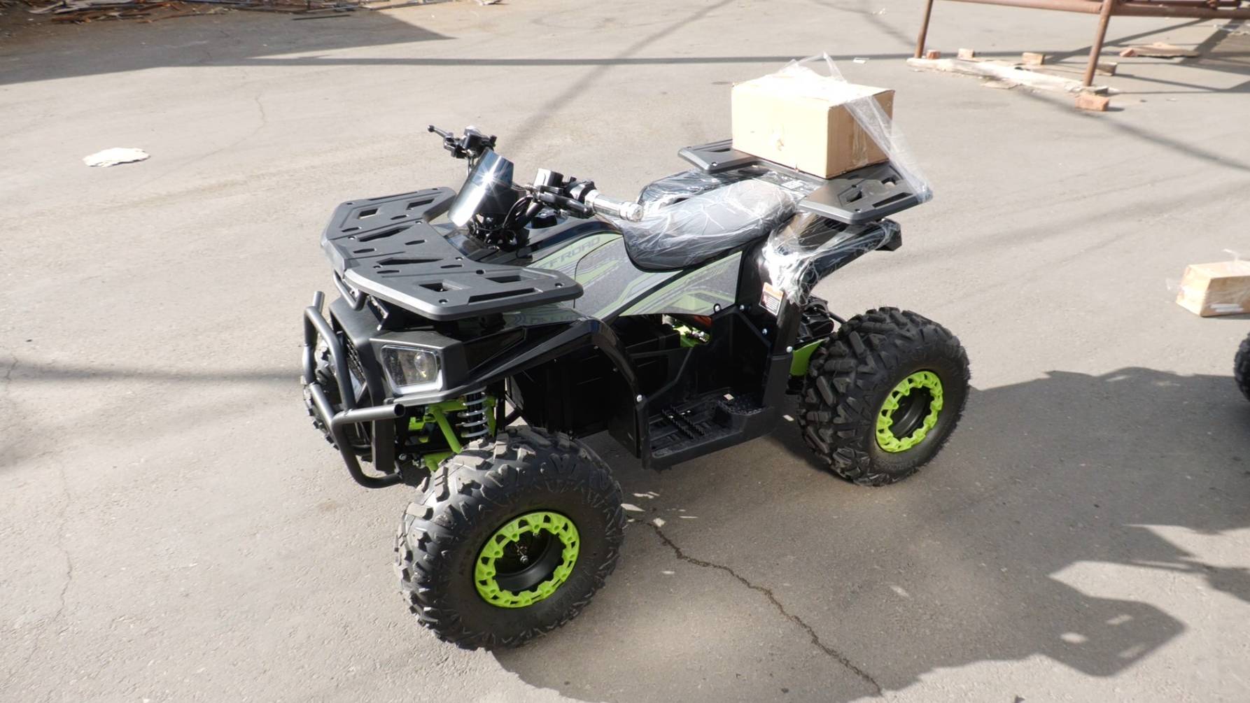 ORION 1800. Крутая вещь - подростковый электрический квадроцикл. Обзор. смотреть онлайн