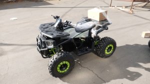 ORION 1800. Крутая вещь - подростковый электрический квадроцикл. Обзор.