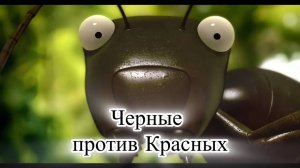 Мультик Насекомые. Черные против Красных. 7 серия