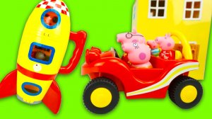 Свинка Пеппа отправляется в путешествие. Играем с игрушками. Игрушкин ТВ